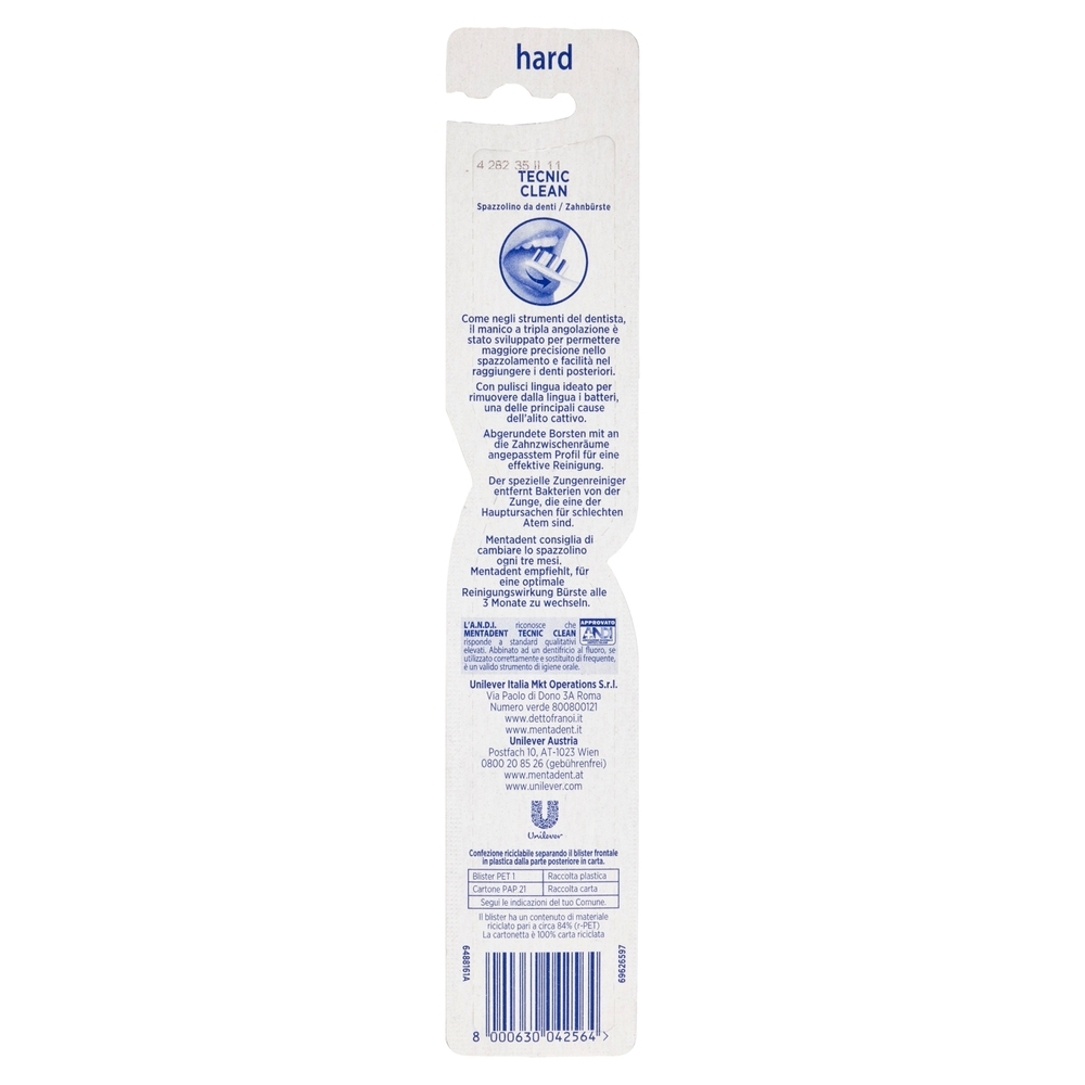 Mentadent Tecnic Clean hard